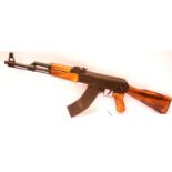 AK 47 reenactment assault rifle. P&P Group 3 (£25+VAT for the first lot and £5+VAT for subsequent