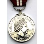 Elizabeth II 60 Year commemorative medal. P&P Group 1 (£14+VAT for the first lot and £1+VAT for