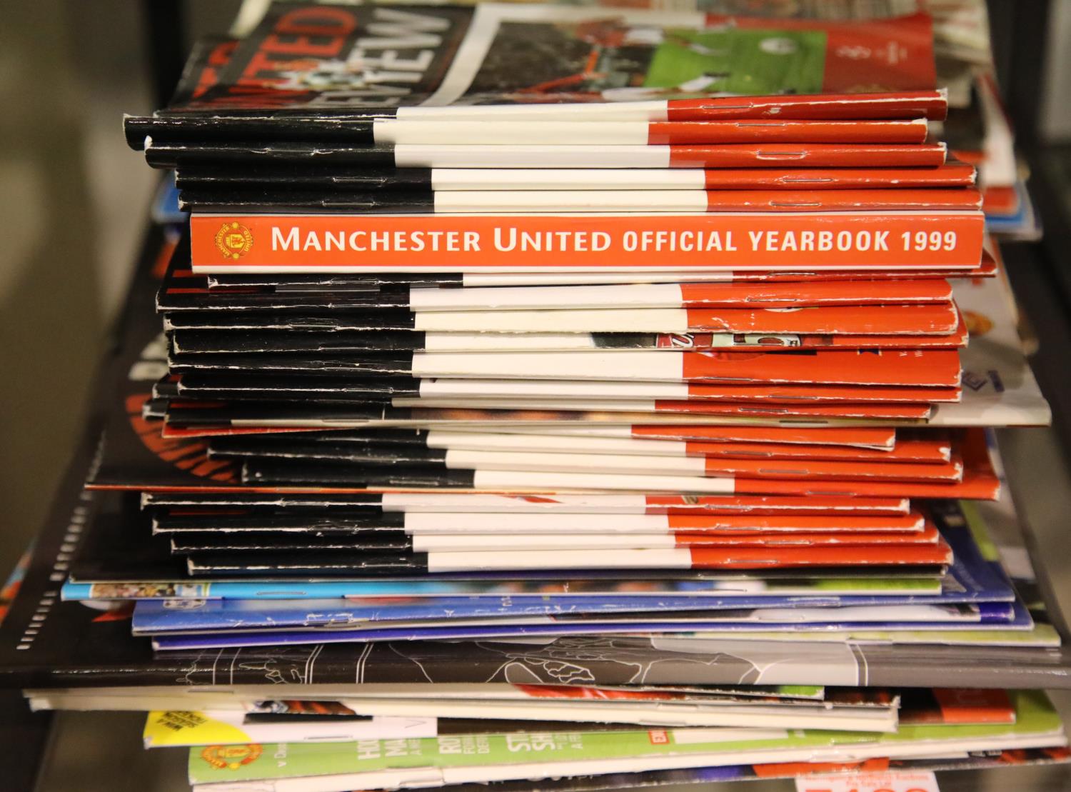 Quantity of post 2000 Manchester United programmes. P&P on this lot does not fall into our postage