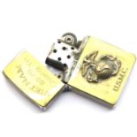 Original 1959 dated coded U.S.M.C Zippo, Engraved in Vietnam 1970. P&P Group 1 (£14+VAT for the