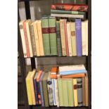 Two shelves of Folio Society books, mostly lacking slip cases. P&P on this lot does not fall into