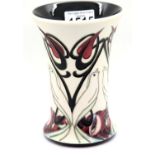 Moorcroft vase in the Talwin pattern, H: 16 cm. P&P Group 2 (£18+VAT for the first lot and £3+VAT
