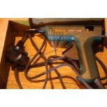 Boxed Bosch electric glue gun. Not available for in-house P&P, contact Paul O'Hea at Mailboxes on