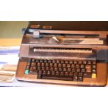 Sharp portable electric typewriter model PA-3100S. Not available for in-house P&P, contact Paul O'