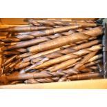 Box of mixed lathe tapered shaft drills, various sizes. Not available for in-house P&P, contact Paul