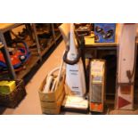 Electrolux cylinder vacuum and a Panasonic upright vacuum. Not available for in-house P&P, contact