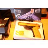 Two airsoft BB air pistols. P&P group 2 (£18+ VAT for the first lot and £3+ VAT for subsequent lots)