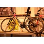 Giant (T-Mobile) front suspension 24 speed mountain bike with 21" frame. Not available for in-