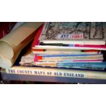 County maps of old England and a quantity of mixed maps. Not available for in-house P&P, contact