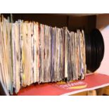 Quantity of 7" records including Tom Jones, Billy Ocean etc. Not available for in-house P&P, contact