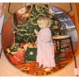 Coalport Children at Christmas Christmas Angel two limited edition plates. Not available for in-