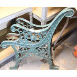 Antique style cast iron bench ends. Not available for in-house P&P, contact Paul O'Hea at