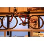 Apollo F526 dual suspension 21 speed mountain bike with 16" frame. Not available for in-house P&P,