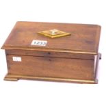 WWII German N.S.K.K memento box. P&P Group 2 (£18+VAT for the first lot and £3+VAT for subsequent