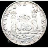 Philip V Spanish 8 Reales (copy). P&P Group 1 (£14+VAT for the first lot and £1+VAT for subsequent