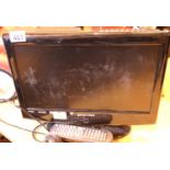 Digitrex 15" TV with DVD player. Not available for in-house P&P, contact Paul O'Hea at Mailboxes