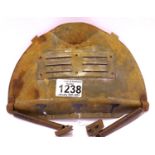 WWII rare ARP Quick Action visor, attaches to a British ARP helmet. P&P Group 1 (£14+VAT for the