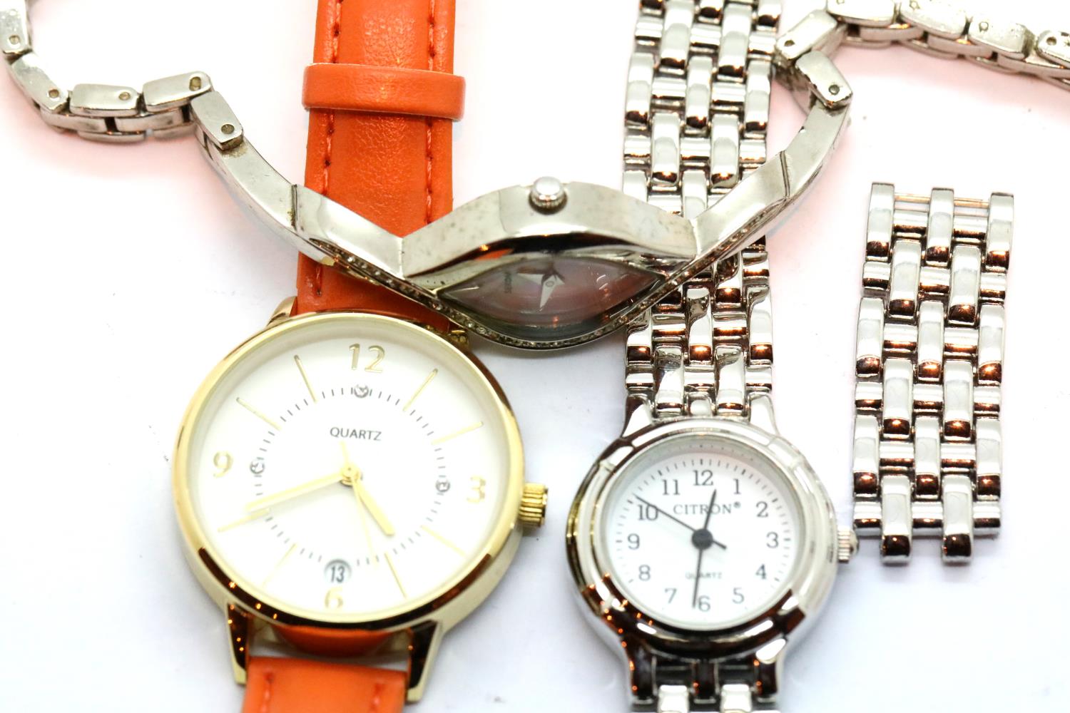 Three ladies wristwatches, to include Sekonda, Citron, Quartz. P&P Group 1 (£14+VAT for the first