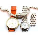 Three ladies wristwatches, to include Sekonda, Citron, Quartz. P&P Group 1 (£14+VAT for the first