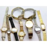 Quantity of ladies fashion and dress watches. P&P Group 1 (£14+VAT for the first lot and £1+VAT
