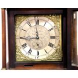 Georgian Oak cased longcase clock by Elizabeth Boot of Sutton with 30 hours Huygens endless chain