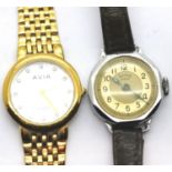 Two ladies wristwatches to include Avia and vintage Sewices Henley. P&P Group 1 (£14+VAT for the