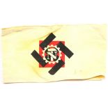 German WWII type TENO armband. P&P Group 1 (£14+VAT for the first lot and £1+VAT for subsequent