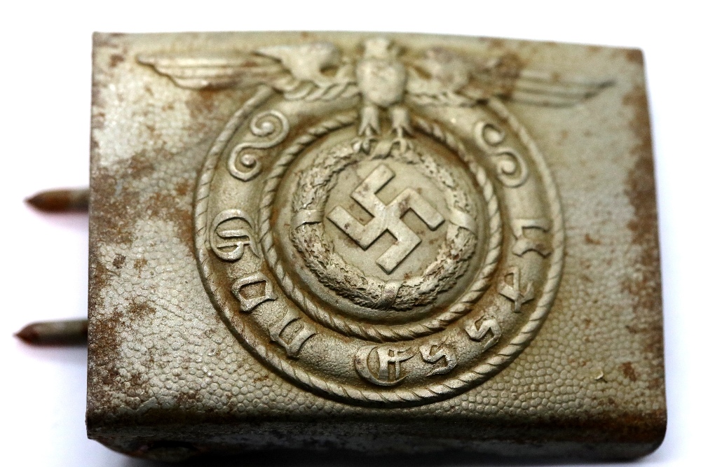 German WWII type SS belt buckle. P&P Group 1 (£14+VAT for the first lot and £1+VAT for subsequent