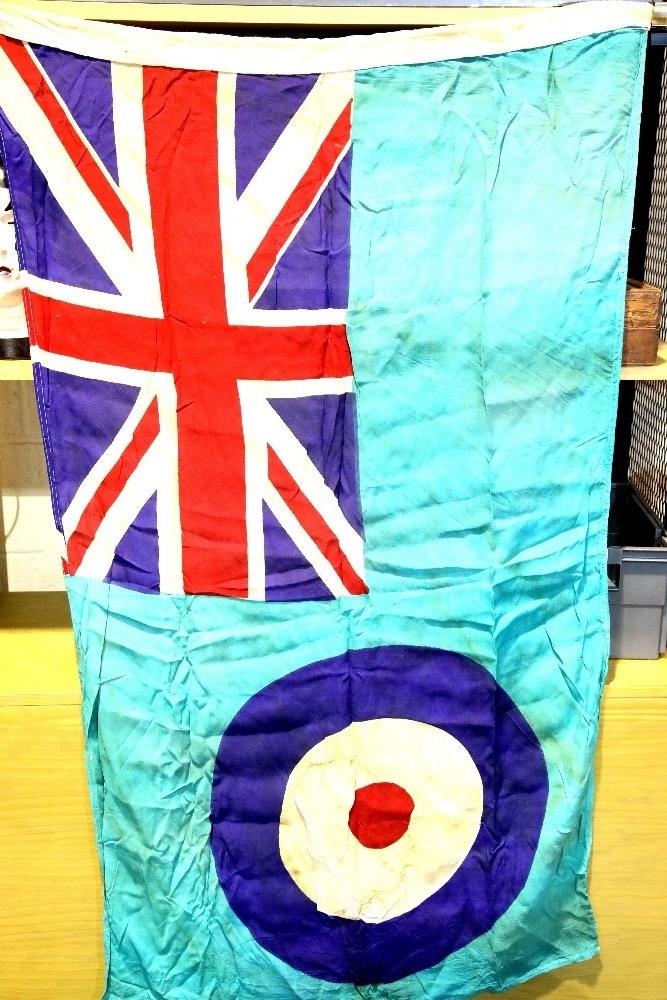 British WWII type RAF Squadron Base flag, stamped AM and dated 1940, 150 x 90 cm. P&P Group 1 (£14+