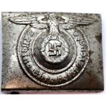 German WWII type SS belt buckle. P&P Group 1 (£14+VAT for the first lot and £1+VAT for subsequent