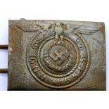 German WWII type SS belt buckle. P&P Group 1 (£14+VAT for the first lot and £1+VAT for subsequent