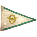 German Third Reich type Ordnungspolizei pennant, L: 34 cm. P&P Group 1 (£14+VAT for the first lot