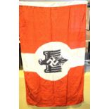 German Third Reich type Sports Association flag bearing stamps for Berlin 1939, 150 x 90 cm. P&P