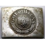 German WWII type Wehrmacht belt buckle. P&P Group 1 (£14+VAT for the first lot and £1+VAT for