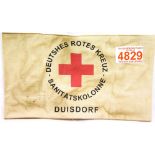 German WWII type Red Cross Sanitatskolonne armband. P&P Group 1 (£14+VAT for the first lot and £1+