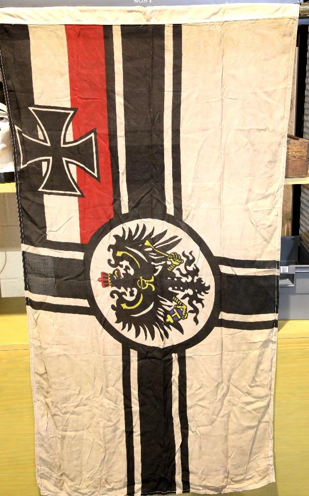 German Imperial WW1 type Battle flag, 150 x 90 cm. P&P Group 1 (£14+VAT for the first lot and £1+VAT