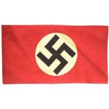German WWII type NSDAP party armband. P&P Group 1 (£14+VAT for the first lot and £1+VAT for