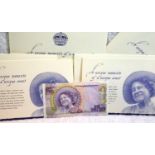 Four Queen Mother's 100th birthday £20 notes. P&P Group 1 (£14+VAT for the first lot and £1+VAT