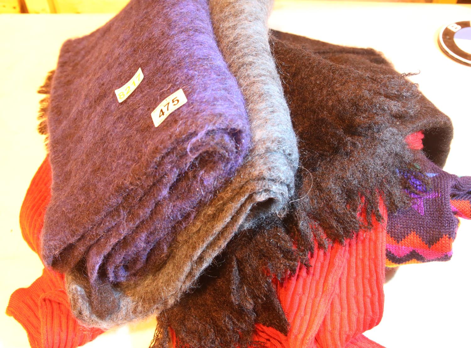 Collection of ladies woollens including scarves and jumpers. Not available for in-house P&P, contact