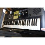 Yamaha digital keyboard YPT-220 with stand and power lead. Not available for in-house P&P, contact