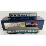 Bachmann 32-902 Class 108 2 Car DMU Blue/Grey Boxed with Papers P&P Group 1 (£14+VAT for the first