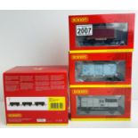 6x Hornby Freight Wagons - Consisting of: R6712 (Pack of 3), R6776, R6759B, R6694 All Boxed P&P