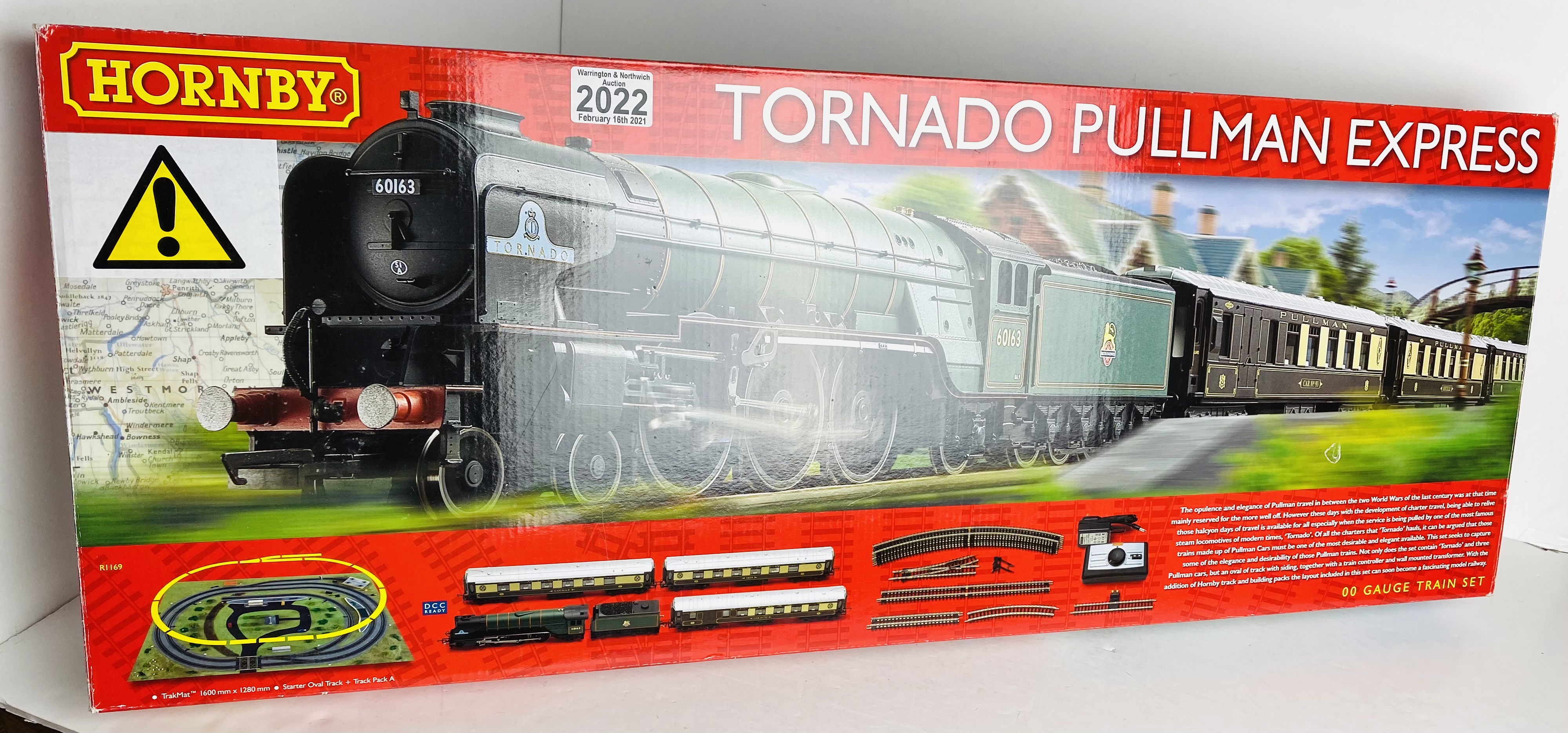 Hornby R1169 'Tornado Pullman Express' Train Set Boxed with Instructions P&P Group 3 (£25+VAT for