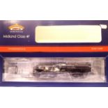 Bachmann 31-882 Class 4F 43924, black with late crest, mint condition and boxed. P&P Group 1 (£14+