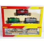 Hornby R6369 & R6789 Triple Fuel Tanker Pack & Breakdown Crane Both Boxed P&P Group 1 (£14+VAT for