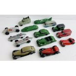 25x Play Worn DINKY TOYS Die - Cast Cars & Vans - See Pictures. P&P Group 2 (£18+VAT for the first