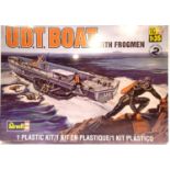 Revell 1:35 scale UDT boat with frogmen, as new/factory sealed. P&P Group 1 (£14+VAT for the first