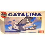 Airfix 1:72 scale plastic kit, Catalina flying boat, as new/contents unchecked. P&P Group 1 (£14+VAT