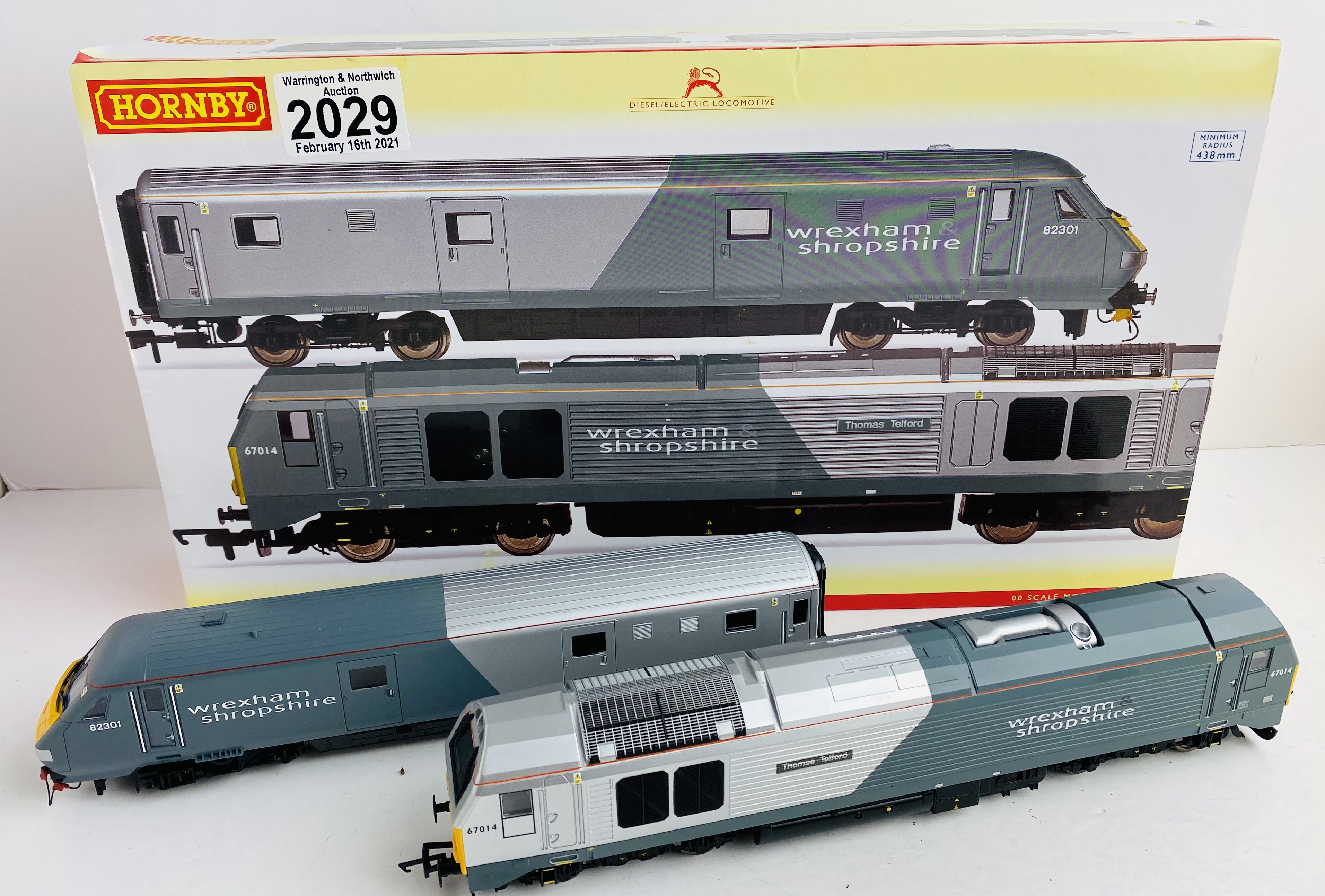 Hornby R2951 'Wrexham & Shropshire' Train Pack Boxed (Lacking 3x Buffers) P&P Group 1 (£14+VAT for