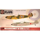 Airfix 1:48 scale plastic kit, Messerschmitt 109E, as new/contents unchecked. P&P Group 1 (£14+VAT